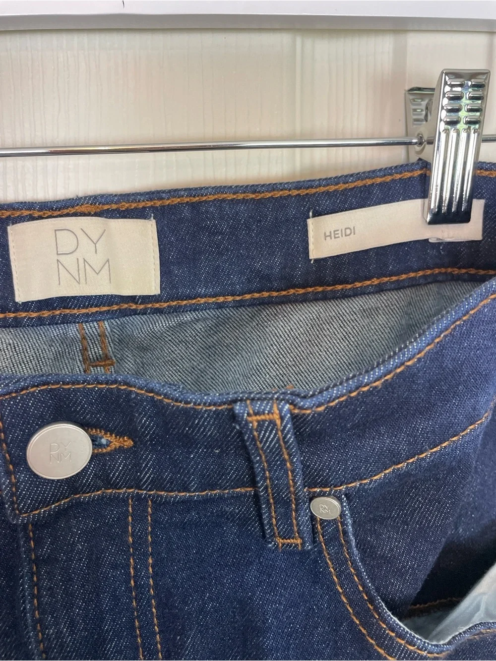 Dynamite Heidi High Rise Wide Leg Jeans Dark Indigo Sz 29